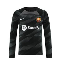 Koszulka piłkarska Barcelona Bramkarska Strój wyjazdowy 2023-24 tanio Długi Rękaw